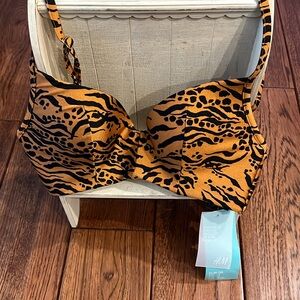 SALE!Animal Print Bikini Top